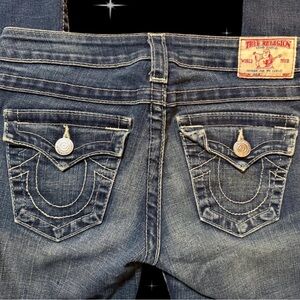 True Religion Women's Denim Jeans with Stitch Detail